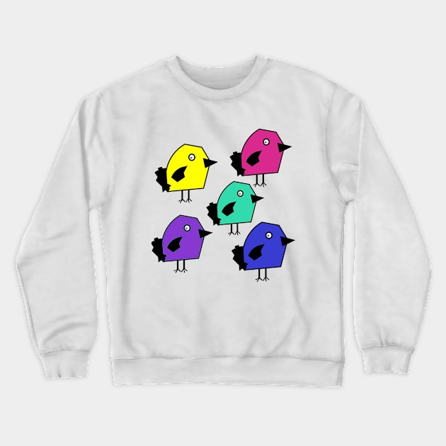 The birds Crewneck Sweatshirt by andersonartstudio